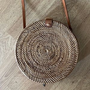 Rattan purse!
